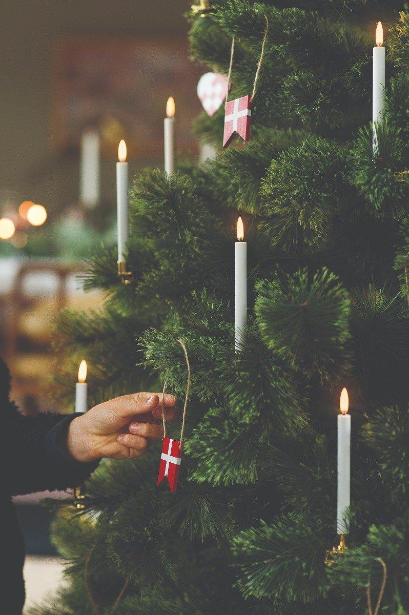 Uyuni juletræslys m/ clips - 4 stk. H:12 cm - Bahne